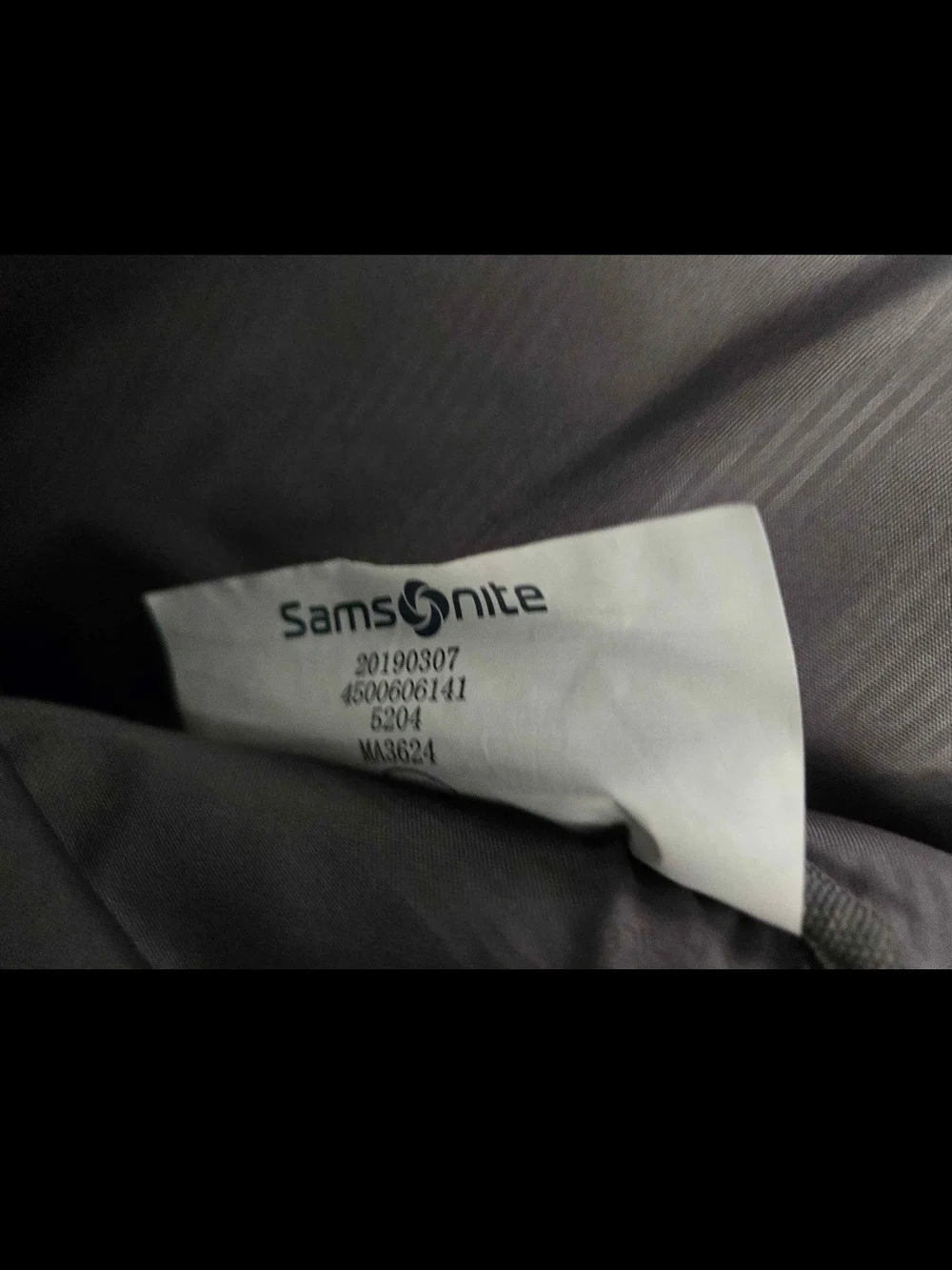 Samsonite Black Nylon Slim Briefcase Messenger Laptop Business Office Bag